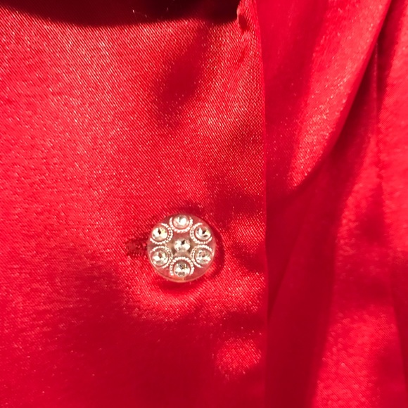 Formal Blouse. Deep Red/Burgundy. Size 16. NWT - Picture 2 of 8